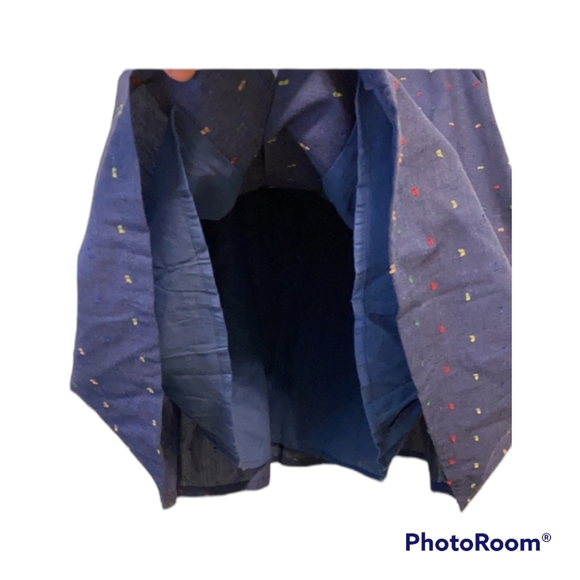 NWT ModCloth Chamboray Color Spec Midi Skirt - Picture 5 of 7